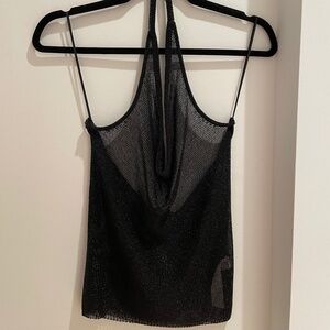 NWT Zara Mesh Halter Tank